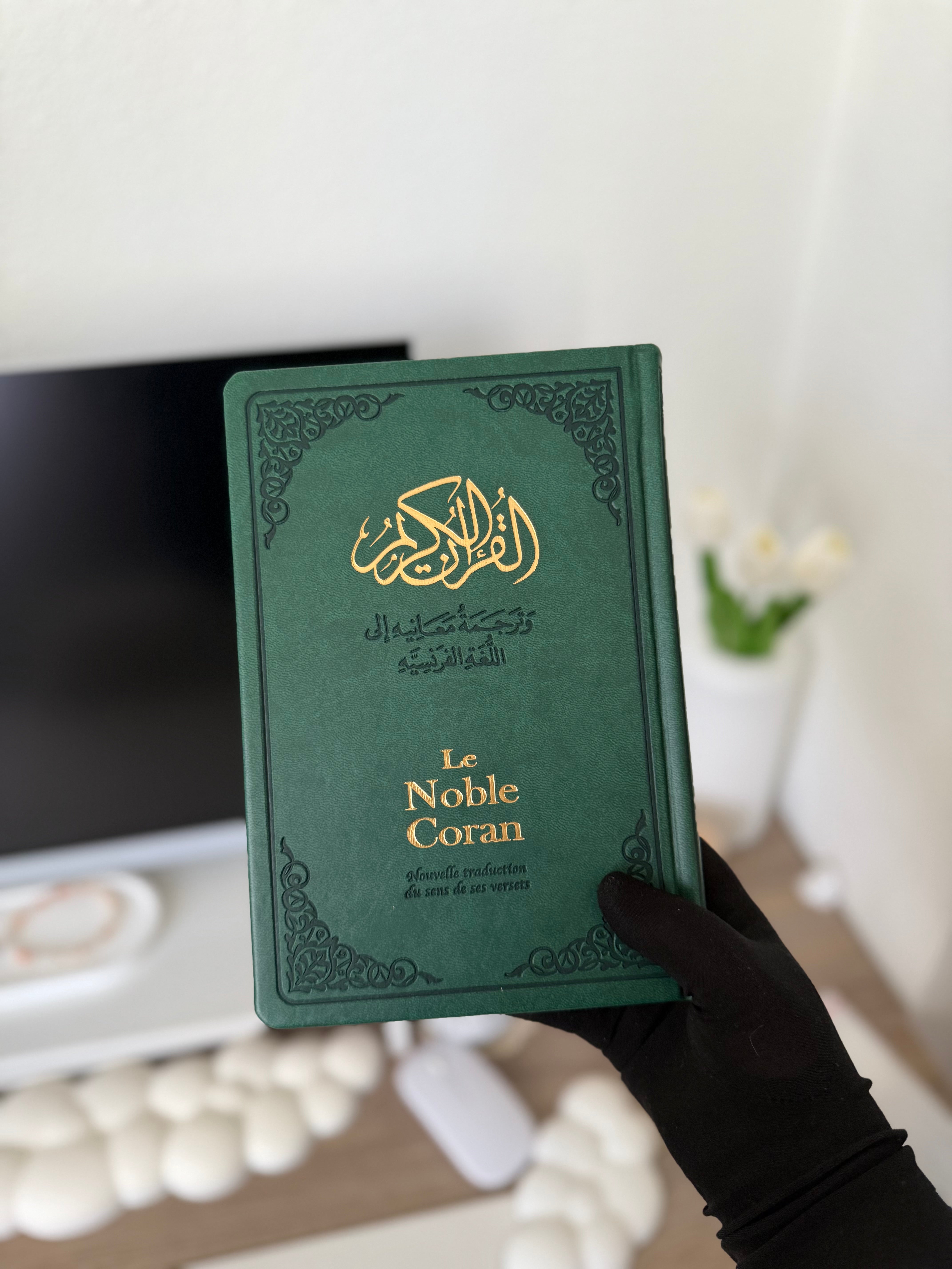 Coran vert bilingue rigide - Tawhid