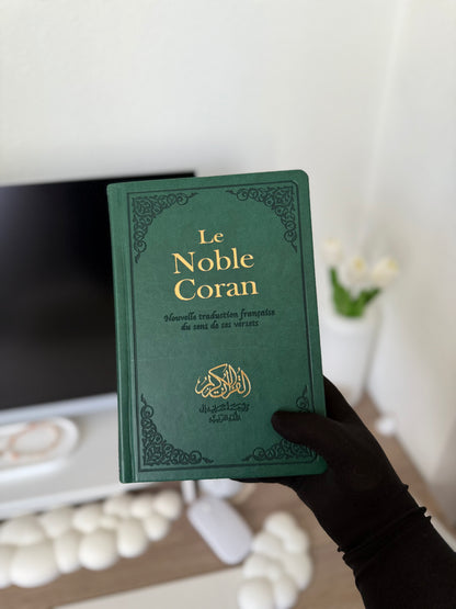 Coran vert bilingue rigide - Tawhid