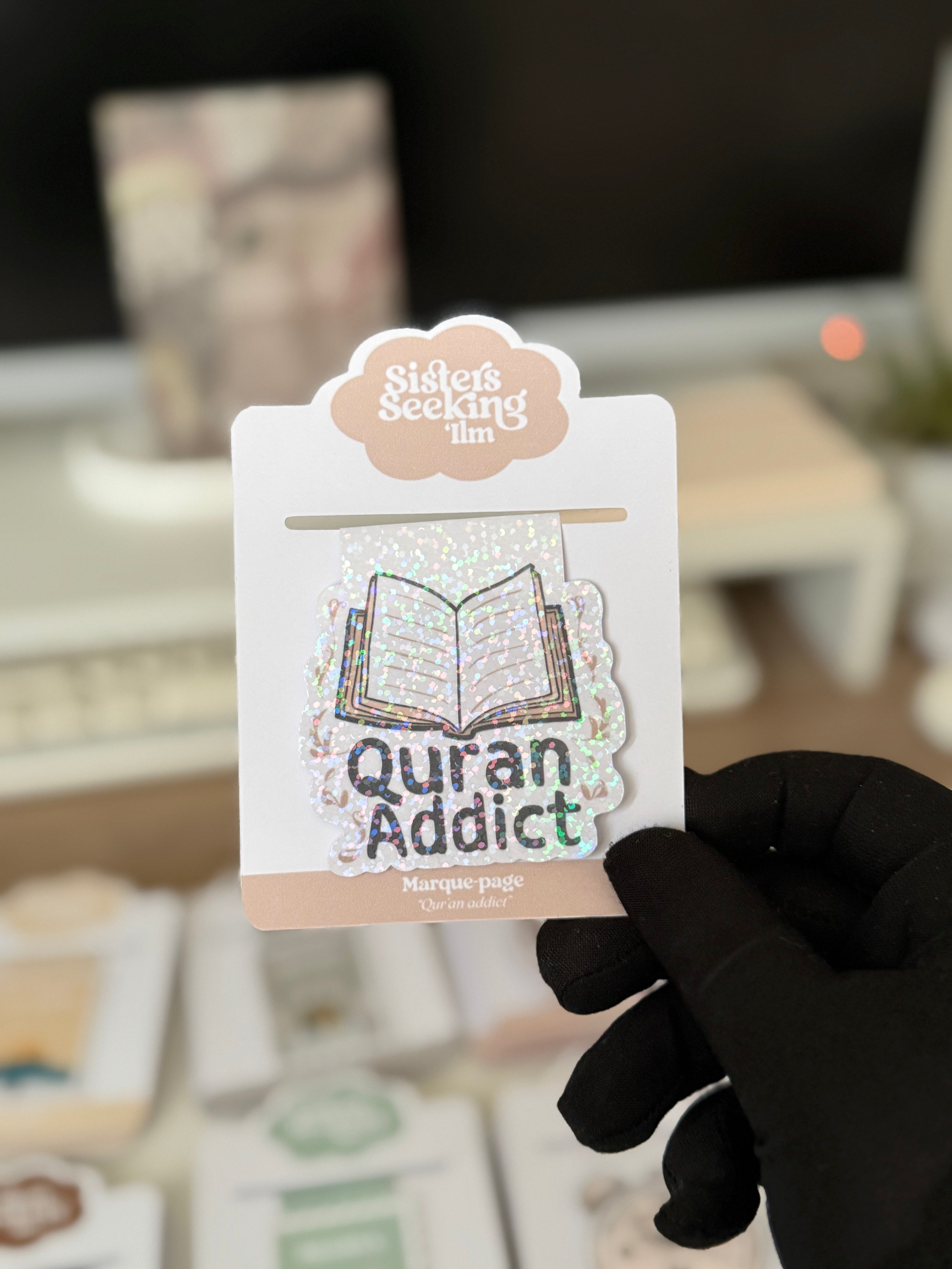 Marque-pages magnétique "Quran addict"